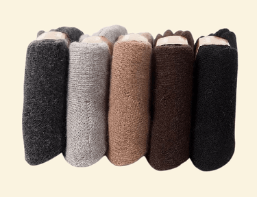 Unisex cold weather socks 5-pack
